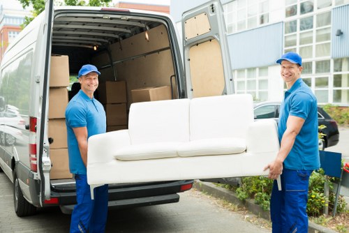 Man With A Van Romford handling recyclable household items in a sustainable move