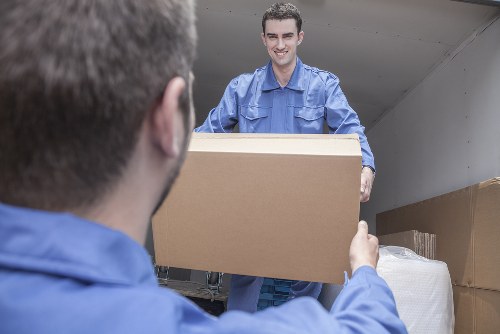 Local man with van service helping a move in Romford