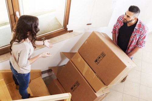 Packing and loading support for a local move in Romford